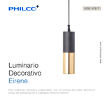 Luminario Decorativo Eirene de PHILCO